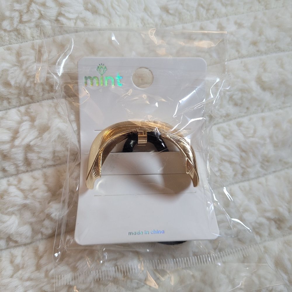 Mint Gold Women's Elegant Hair Tie - Picture 10 of 11